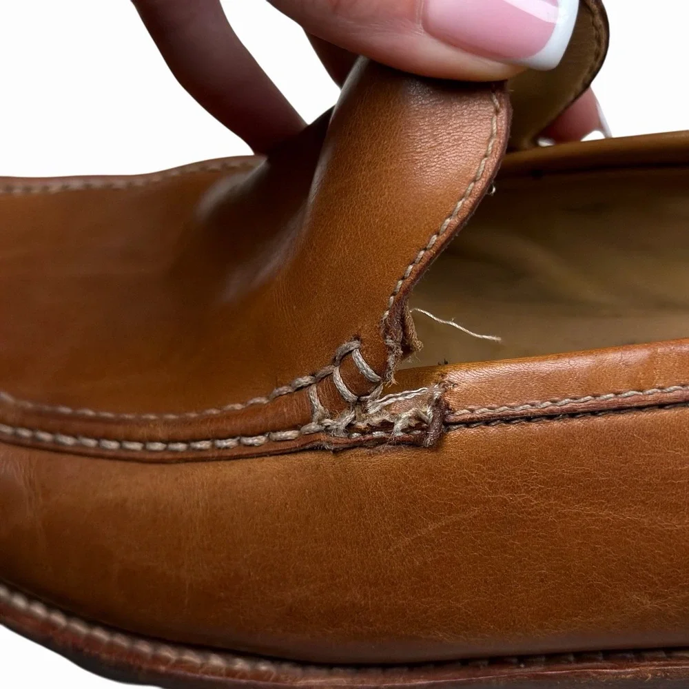 To Boot New York Adam Derrick Brown Leather Shoes Loafer Men's Sz 10.5‎
